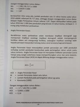 Khazanah arsip  halaman  21 dari  BAB III. Angka Perceraian Kasar
