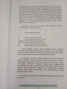 Khazanah arsip  halaman 6  dari BAB III, lanjutan dari Laju Pertumbuhan Penduduk