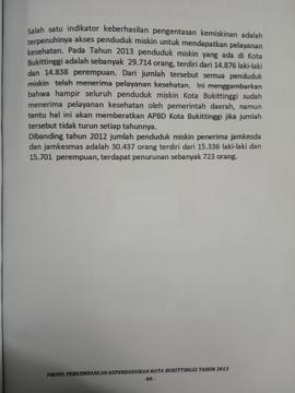 Khazanah arsip   halaman  akhir  dari BAB IV. kelanjutan Tabel 33 : Tabel Angka Penduduk Penerima...
