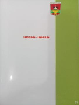 Sampul Judul Lampiran - lampiran