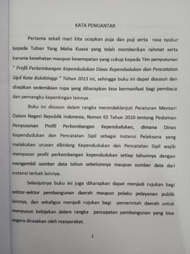 Khazanah arsip Kata Pengantar.