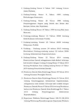 Khazanah Arsip halaman 2 SK Pedoman Penangan Pengaduan Dan Informasi Pelayanan Adminduk di Lingkungan Dinas Kependudukan dan Pencatatan Sipil.