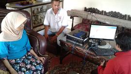 Khazanah arsip Perekaman KTP el ke rumah Warga di  Kota Bukittinggi.