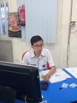 khazanah arsip foto  Petugas Pelayanan  Front office , Dinas Kependudukan dan Pencatatan Sipil Ko...