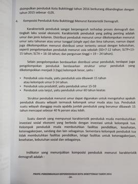 Khazanah arsip  halaman  8  dari  BAB III. Komposisi Penduduk Kota Bukittinggi menurut Karakteris...
