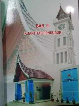 Khazanah arsip  Cover BAB III. Kuantitas Penduduk