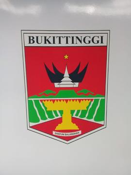 Khazanah arsip Logo Pemko Bukittinggi pada  Profil Perkembangan Kependudukan Kota Bukittinggi Tah...