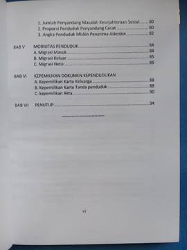 Khazanah arsip lembar ketiga dari  Daftar Isi.