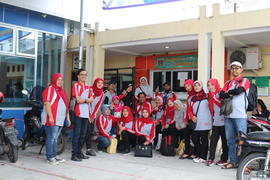 khazanah arsip foto acara Famili gathering Disdukcapil, Januari 2018. di Harau 50 Kota.