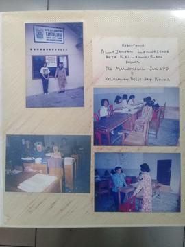 Khazanah Arsip foto kegiatan pelayanan langsung Kelurahan Bukit Apit Puhun Akte Kelahiran Pendudu...
