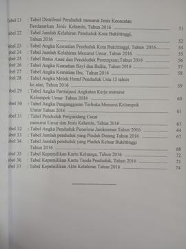 Khazanah arsip halaman ke 2 dari Daftar tabel.
