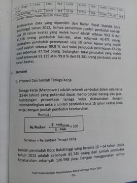 Khazanah arsip   halaman  6  dari  BAB IV. Ekonomi / Proporsi dan  Jumlah tenaga Kerja.