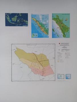 Khazanah arsip Peta Administrasi Kota Bukittinggi.