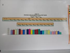 Tabel 17. Proyeksi Jumlah Anak ( 0-14 ) per Tahun.