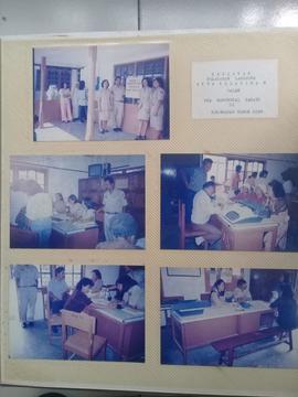 Khazanah Arsip foto kegiatan pelayanan Akte Kelahiran Penduduk pada Kelurahan Tarok Dipo Tahun 1997