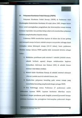 Khazanah Arsip Profil Kesehatan Kota Bukittinggi Tahun 2015 (Lembar 82)