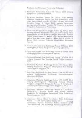 Khazanah Arsip SK Perubahan Penunjukan PPTK Tahun 2017 (lembar 02)