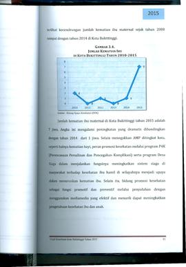 Khazanah Arsip Profil Kesehatan Kota Bukittinggi Tahun 2015 (Lembar 45)
