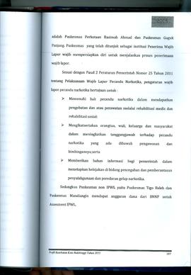 Khazanah Arsip Profil Kesehatan Kota Bukittinggi Tahun 2015 (Lembar 121)