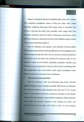 Khazanah Arsip Profil Kesehatan Kota Bukittinggi Tahun 2015 (Lembar 77)