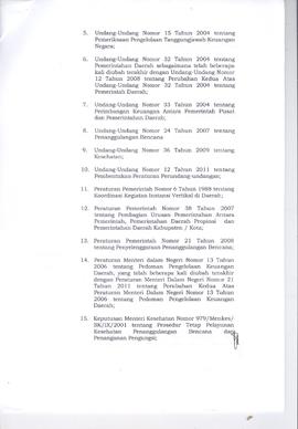 Khazanah Arsip Keputusan Kepala Dinas Kesehatan Kota Bukittinggi tentang Pembentukan Tim PMK-AB T...