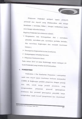 Khazanah Arsip Profil Kesehatan Kota Bukittinggi Tahun 2017 (lembar 125)