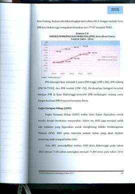 Khazanah Arsip Profil Kesehatan Kota Bukittinggi Tahun 2015 (Lembar 37)