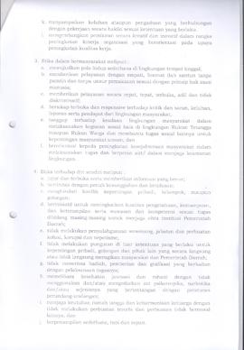 Khazanah Arsip Keputusan Kepala Dinas Kesehatan Kota Bukittinggi tentang Kode Etik dan Perilaku A...