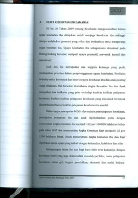 Khazanah Arsip Profil Kesehatan Kota Bukittinggi Tahun 2015 (Lembar 61)