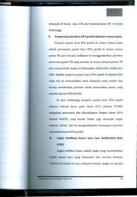 Khazanah Arsip Profil Kesehatan Kota Bukittinggi Tahun 2015 (Lembar 52)