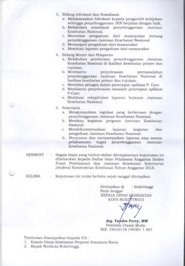 Khazanah Arsip SK Tim Monev JKN 2018  (lembar 3)