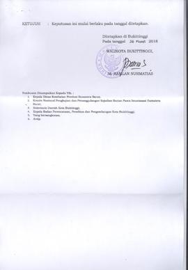 Khazanah Arsip SK Pembentukan PokJa KIPI Kota Bukittinggi (lembar 5)