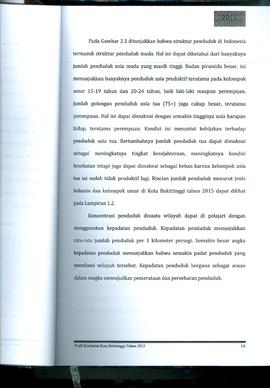 Khazanah Arsip Profil Kesehatan Kota Bukittinggi Tahun 2015 (Lembar 25)