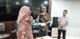 FOTO 06 Serah Terima Jabatan Sekretaris Dinas Kominfo (Lokasi : Bukittinggi Command Centre (BCC))
