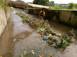 Foto Goro 3 bulan bersih Lingkungan Kelurahan Aua Tajungkang Tengah Sawah Tahun 2018