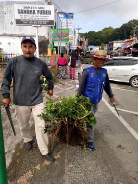 Foto Goro 3 bulan bersih Lingkungan Kelurahan Aua Tajungkang Tengah Sawah Tahun 2018