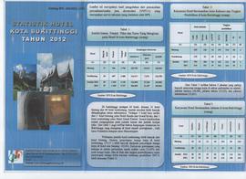 Brosur Statistik Hotel Kota Bukittinggi Tahun 2012 1