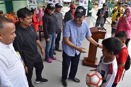 Coaching Clinic Sepakbola 2018 dengan Indra Syafri 35