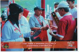 Kegiatan Tour de Singkarak 2015 di Kota Bukittinggi 4