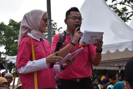 Kegiatan Grand Start Tour de Singkarak 2018 1