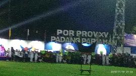 Kegiatan Porprov XV Tahun 2018 Kontingen Kota Bukittinggi di Kabupaten Padang Pariaman 8