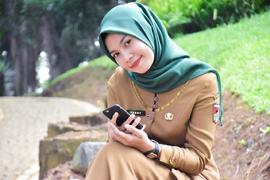 Staf Seksi Promosi Kerjasama dan Pemasaran Pariwisata : Fani Eka Putri