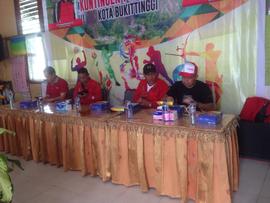 Kegiatan Porprov XV Tahun 2018 Kontingen Kota Bukittinggi di Kabupaten Padang Pariaman 4