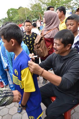 Coaching Clinic Sepakbola 2018 dengan Indra Syafri 8