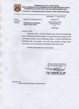 Satya Lencana Kebaktian Sosial Tahun 2019