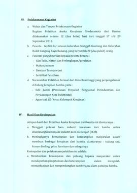 Laporan Kegiatan ( hal 2 )