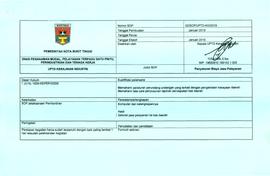 SOP Penyetoran Biaya Jasa Pelayanan