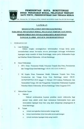 Laporan Kegiatan Pelatihan Montir Elektronika  (hal 1)