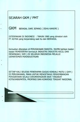 Sosialisasi Gugus Kendali Mutu Tahun 2017