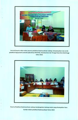 Foto Kegiatan Pelatihan Kewirausahaan